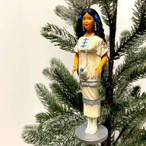 BARBIE Native American ornament vintage 1996